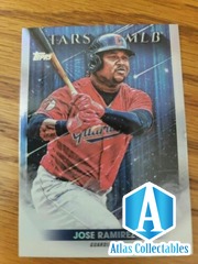 2022 Topps Stars of MLB #SMLB7 Jose Ramirez - Cleveland Guardians